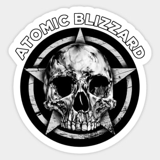 Atomic Blizzard Logo Sticker